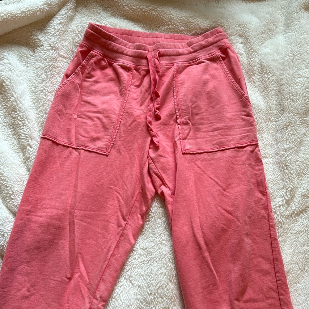 Pink sweatpants